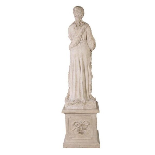 Four Seasons Winter Statue With Plinth